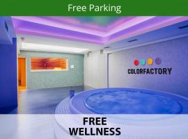 COLORFACTORY SPA Hotel - Czech Leading Hotels, hotel v oblasti Holešovice, Praha