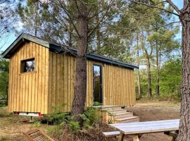 Camping la Kahute - Tiny House au coeur de la fôret, domek nebo chatka v destinaci Carcans