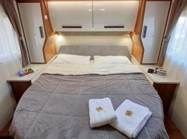 Autocaravana de lujo Elnagh, hotel a Madrid