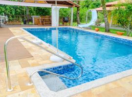 Sitio charmoso e completo com otima area de lazer, hotel em Itajaí