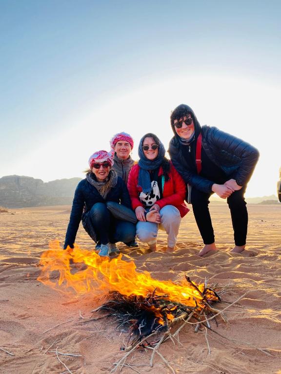 Clients de l'établissement wadi rum land mars