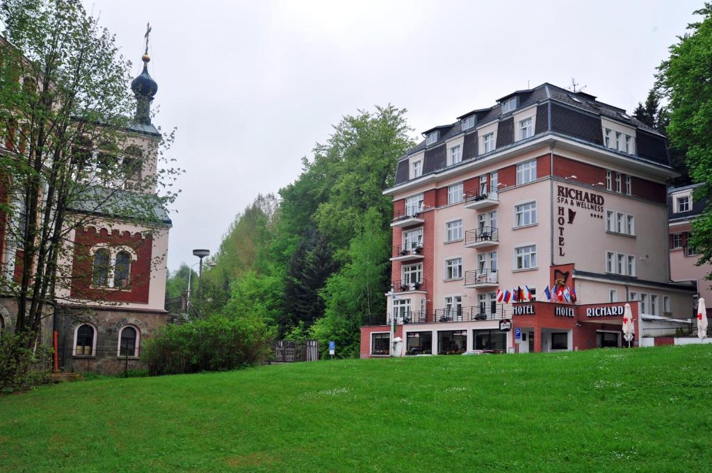 Zahrada ubytování Hotel Richard Spa & Wellness
