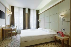 Postel nebo postele na pokoji v ubytování Hotel Teco