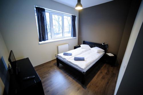 Una cama o camas en una habitación de Glūdas Grava