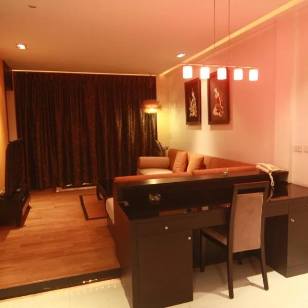 Room 6 pattaya tower, hotelli kohteessa Keski-Pattaya