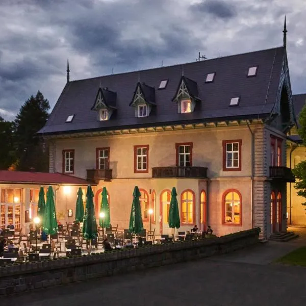 Hotel Mezní Louka, hotel v Hřensku