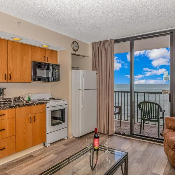 Beach Colony Resort Unit 1405 - Beautiful Oceanfront Condo - 1 bedroom, 1 bath - Perfect for 6!, hotel in Myrtle Beach