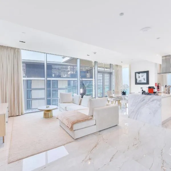 Premium 2+1 BR condo in the heart of Bluewaters Island, hotell Dubais