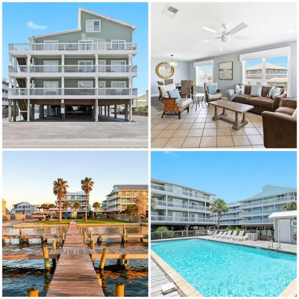 3BR Condo Gulf Views with Pool, Boat Launch and Dock, hotel in Gulf Shores