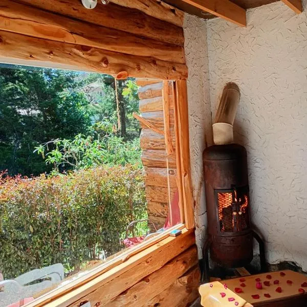 Cabaña en la calera el Pinar, hotell sihtkohas La Calera