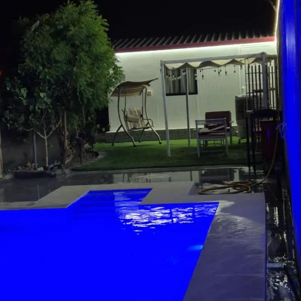 Jasmine Hatta Mini Privet pool Chalet - شاليه ياسمين حتا مع مسبح خاص، فندق في حتا